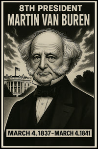 Martin Van Buren 8Th President Poster