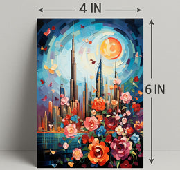 Blossoming Metropolis Poster