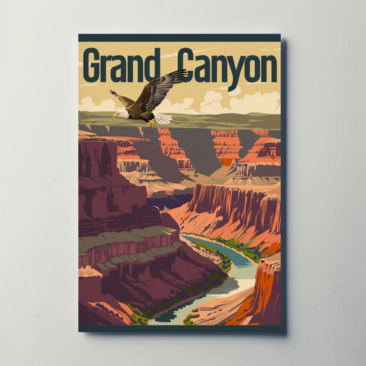 Grand Canyon Vintage Poster
