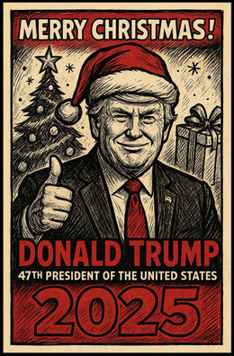Donald Trump 47th President Poster