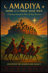 Amadiya Home to the Three Wise Men Poster