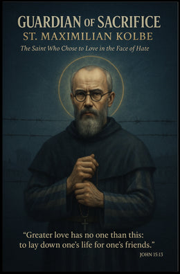 Guardian of Sacrifice St. Maximilian Kolbe Poster