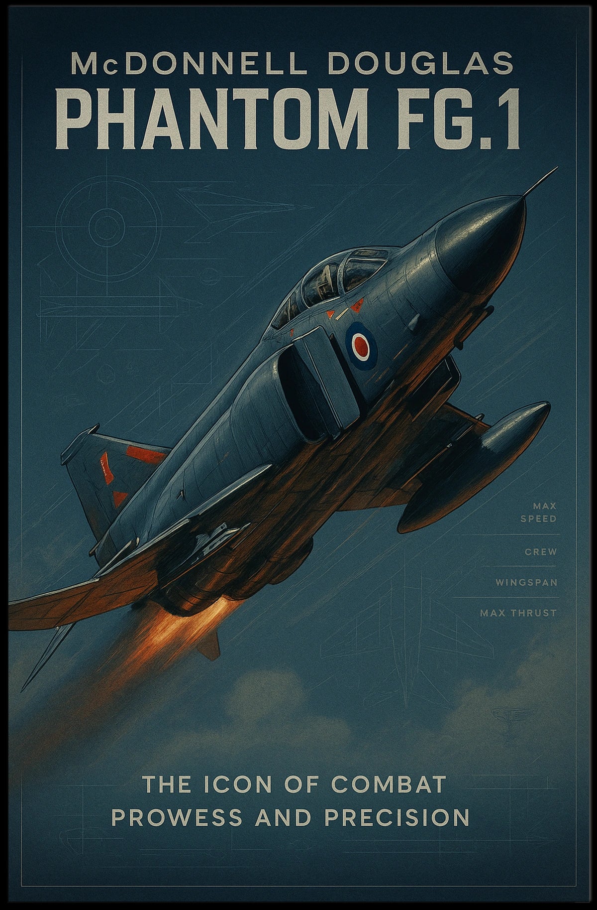 McDonnell Douglas Phantom FG.1 Poster