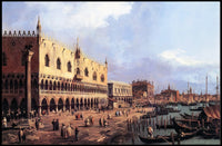 Venice Renaissance Waterfront Scene in Urban or Cityscape Poster