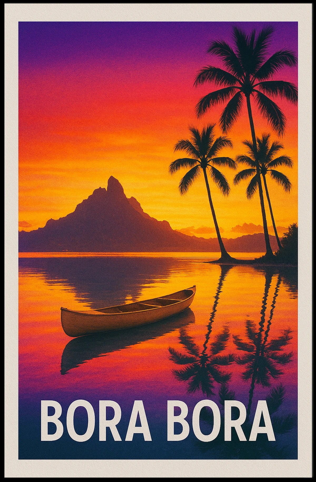 Bora Bora Paradise Poster