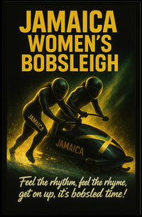 Jamaica Womens Bobsleigh Poster