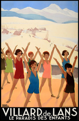 Villard-De-Lans Le Paradis Des Enfants Poster
