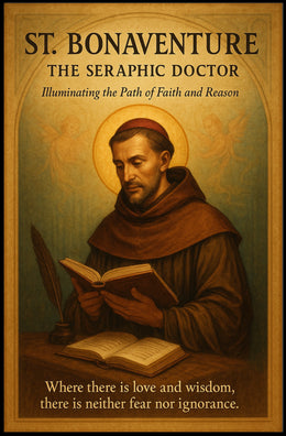 St. Bonaventure The Seraphic Doctor Poster