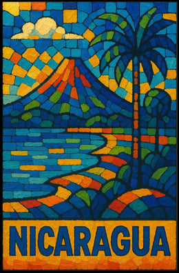 Vibrant Nicaragua Poster