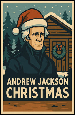 Andrew Jackson Christmas Poster