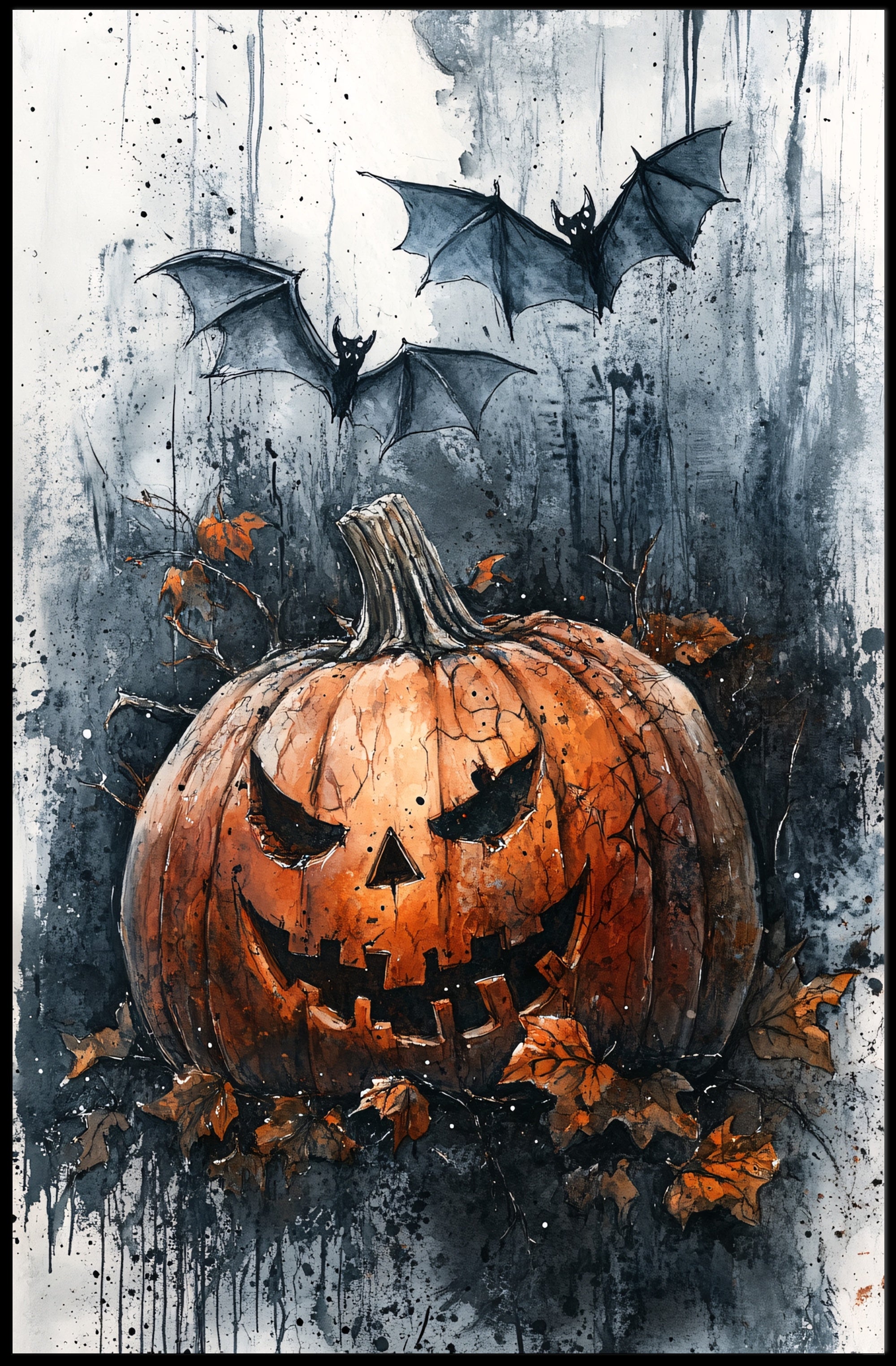 Spooky Halloween Night Poster