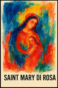 Saint Mary Di Rosa Poster