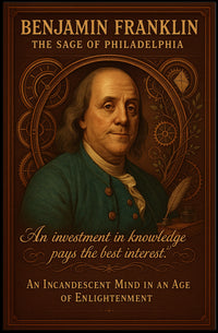 Benjamin Franklin The Sage Of Poster