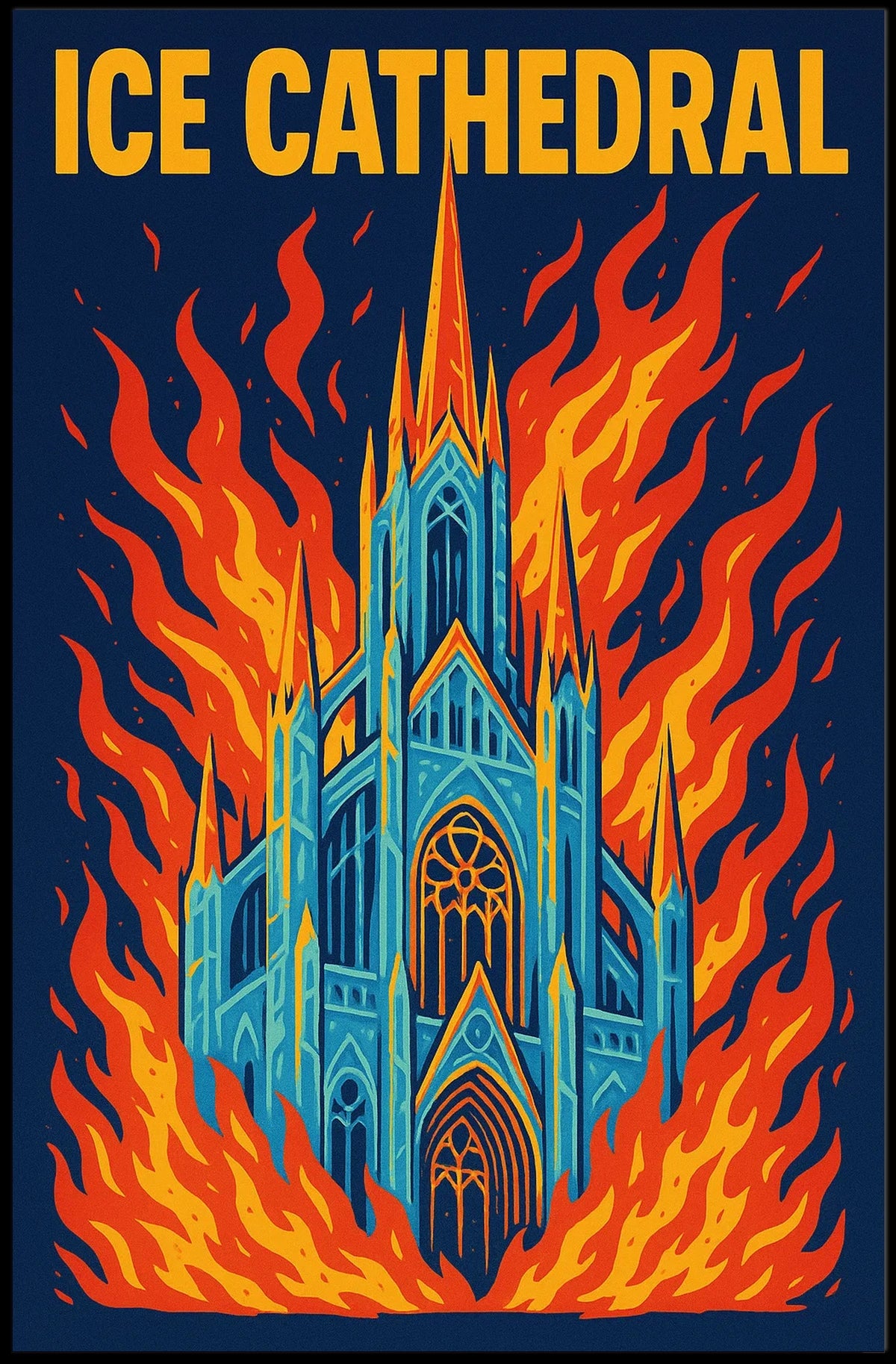 Ice Cathedral Poster