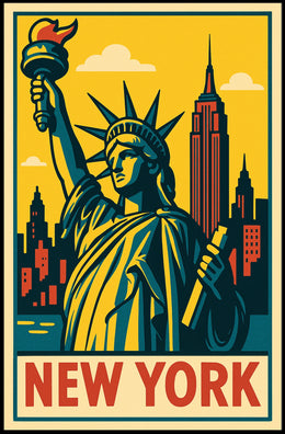 Iconic New York Poster