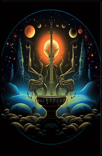 Cosmic Symphony Poster