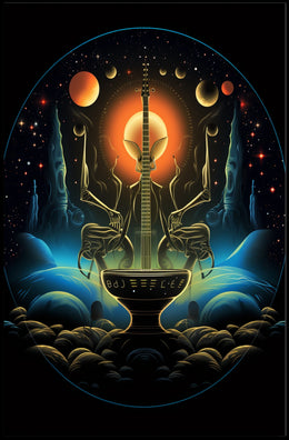 Cosmic Symphony Poster
