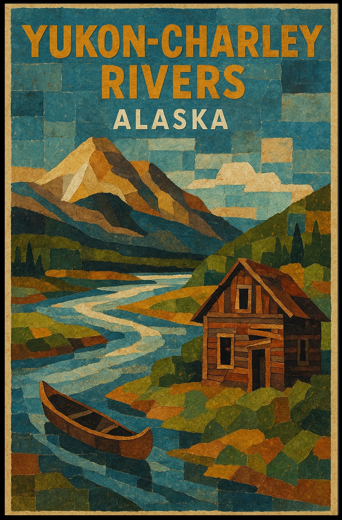 Yukon-Charley Rivers, Alaska Poster
