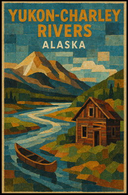 Yukon-Charley Rivers, Alaska Poster