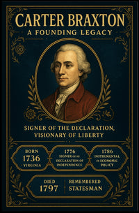 Carter Braxton A Founding Legacy Poster PosterGoat