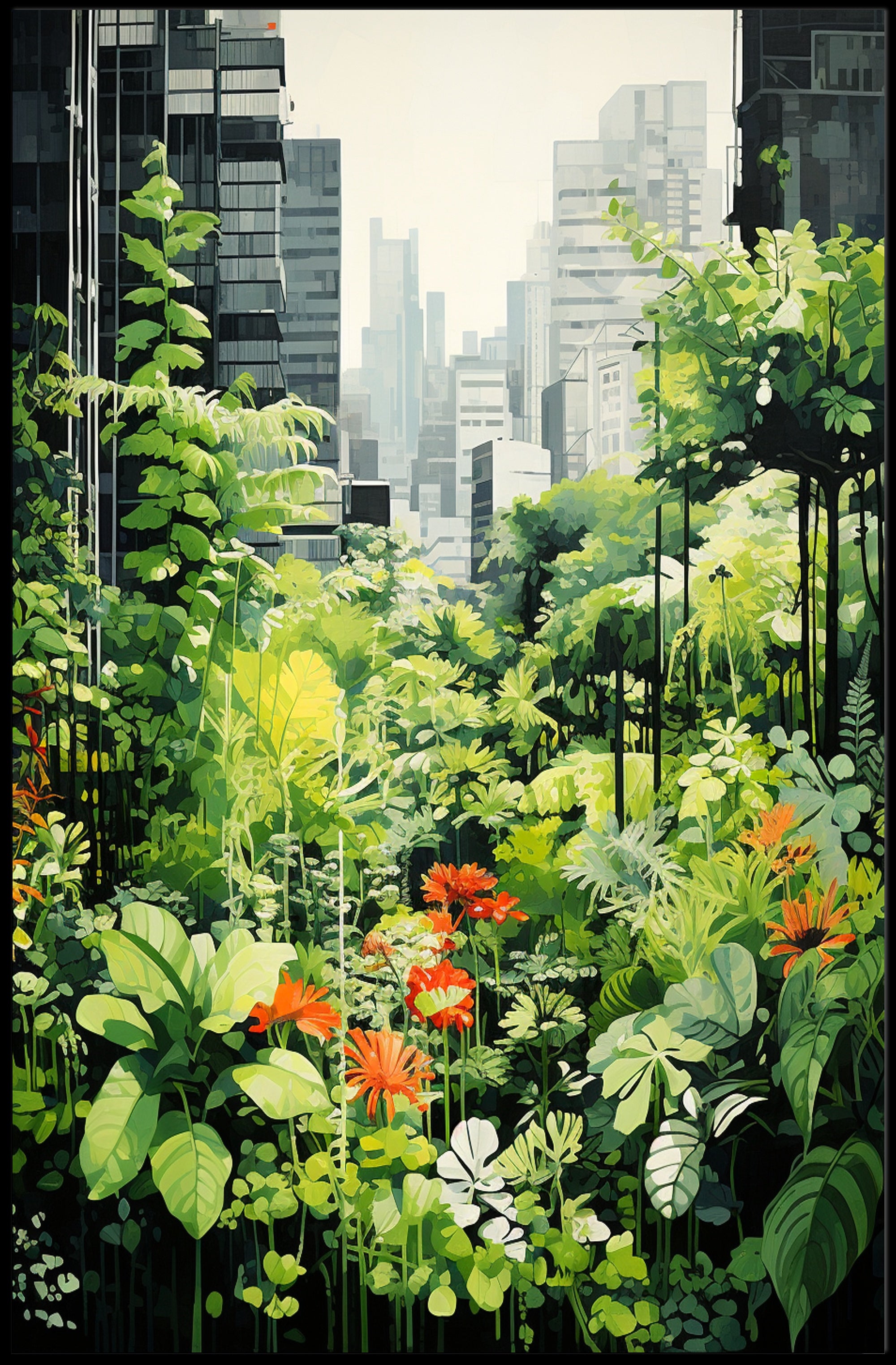 Urban Oasis Poster