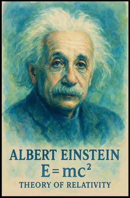 Albert Einstein Theory Of Relativity Poster