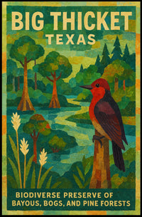 Big Thicket, Texas Poster