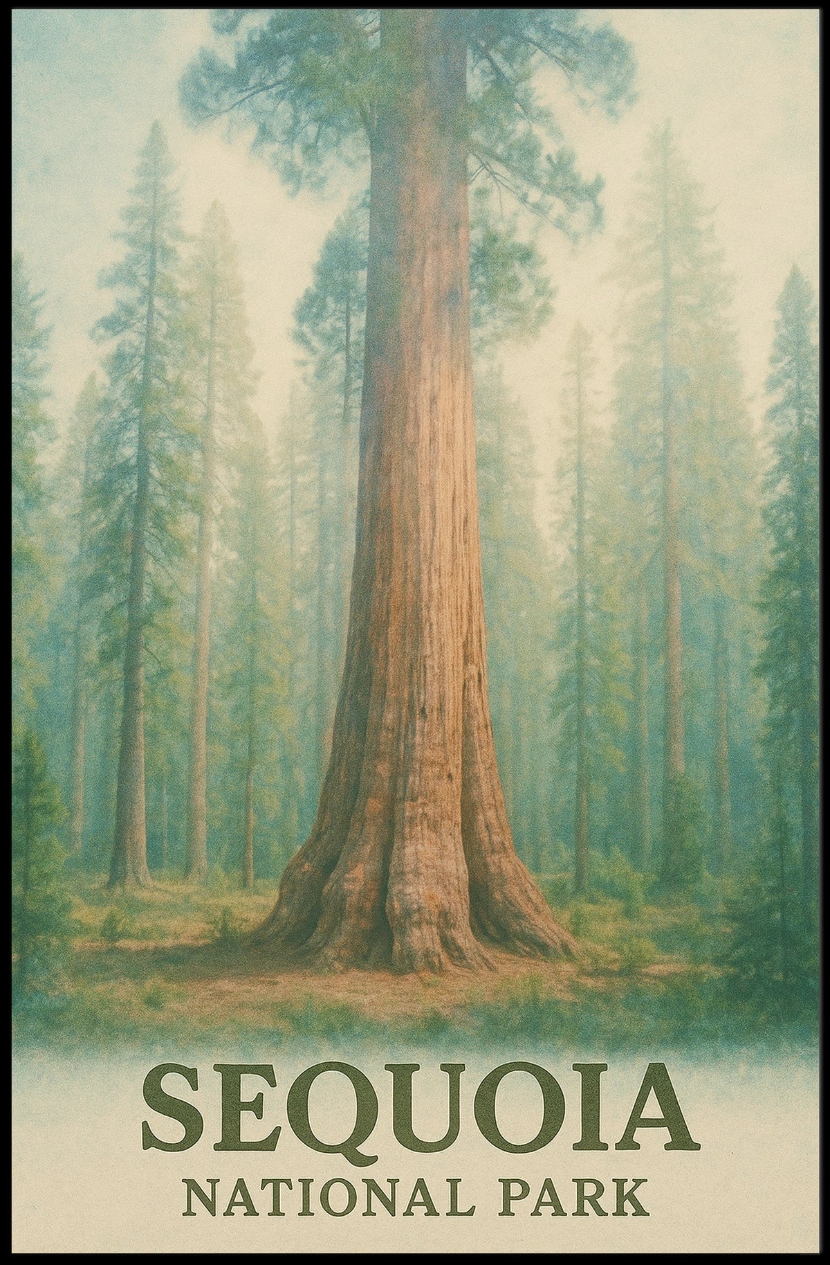 Sequoia National Park Poster
