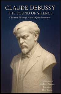 Claude Debussy The Sound of Silence Poster PosterGoat
