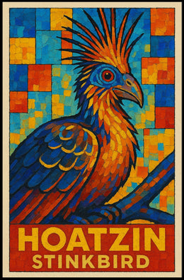 Hoatzin Stinkbird Poster
