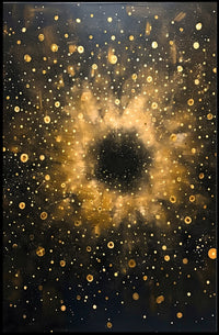 Cosmic Explosion William Morris Art Poster