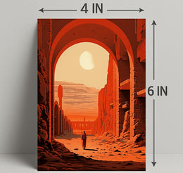 Journey Through The Arches Poster PosterGoat