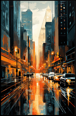 Urban Reflections Poster