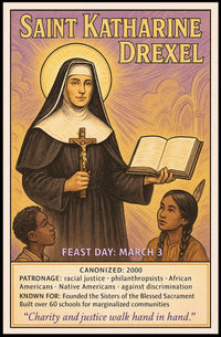 Saint Katharine Drexel Poster PosterGoat