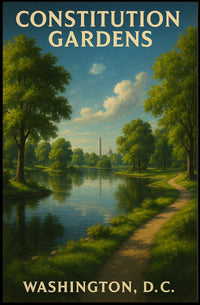 Constitution Gardens Washington, D.C Poster