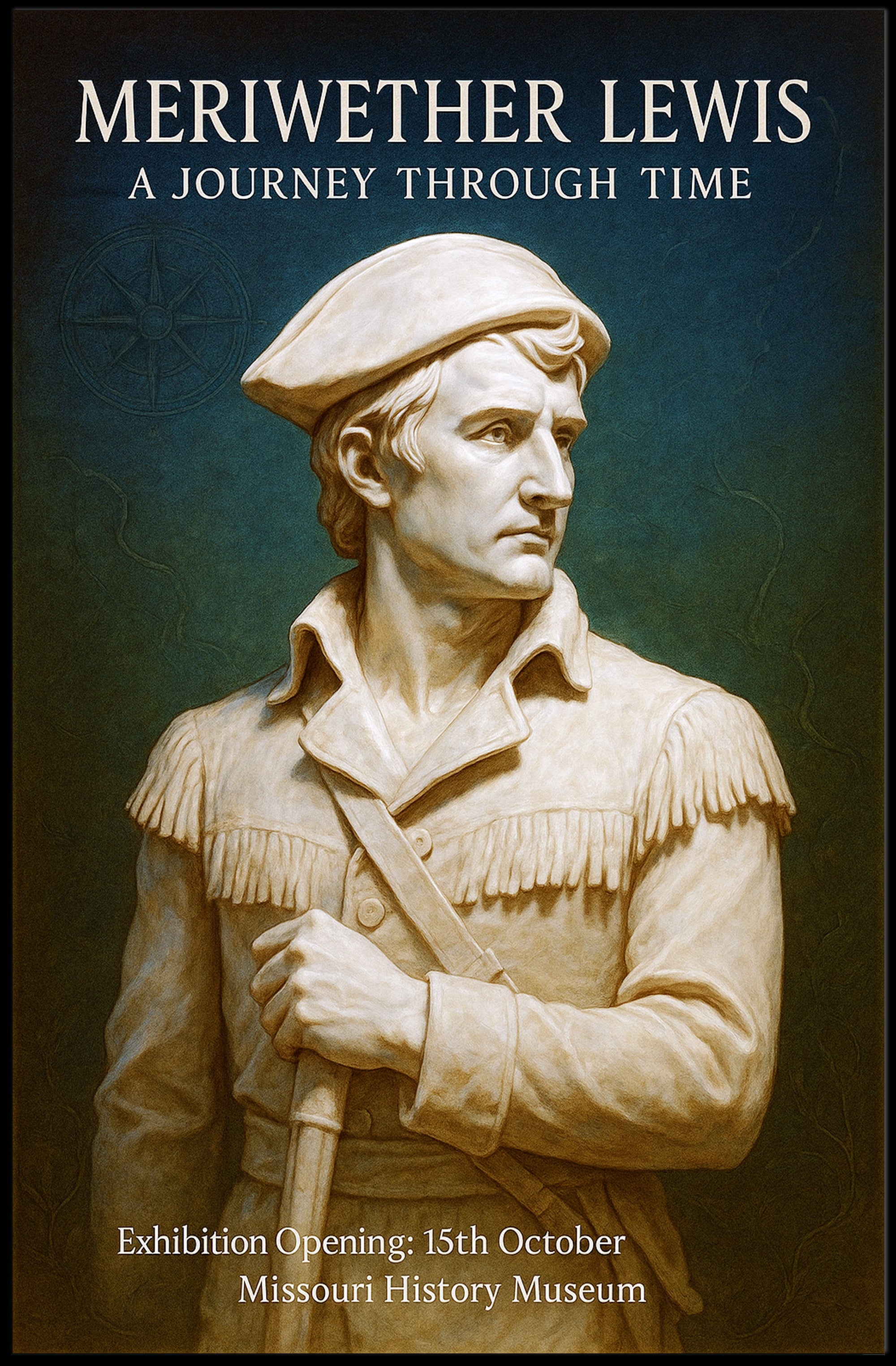 Meriwether Lewis A Journey Through Time Poster PosterGoat