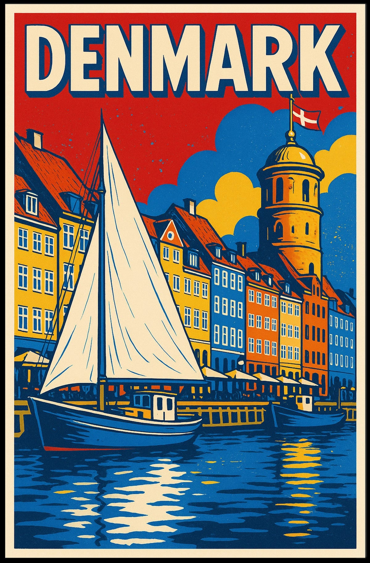 Scenic Denmark Poster