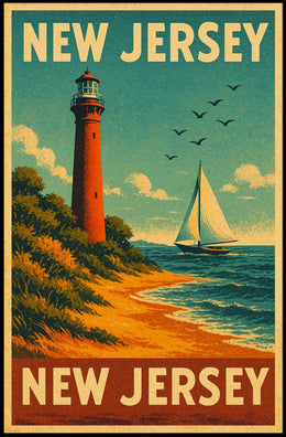 Scenic New Jersey Poster