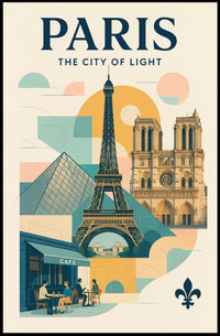 Paris  The City of Light Poster PosterGoat