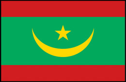Mauritania Flag Poster