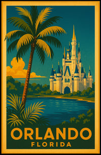 Orlando, Florida Adventure Poster