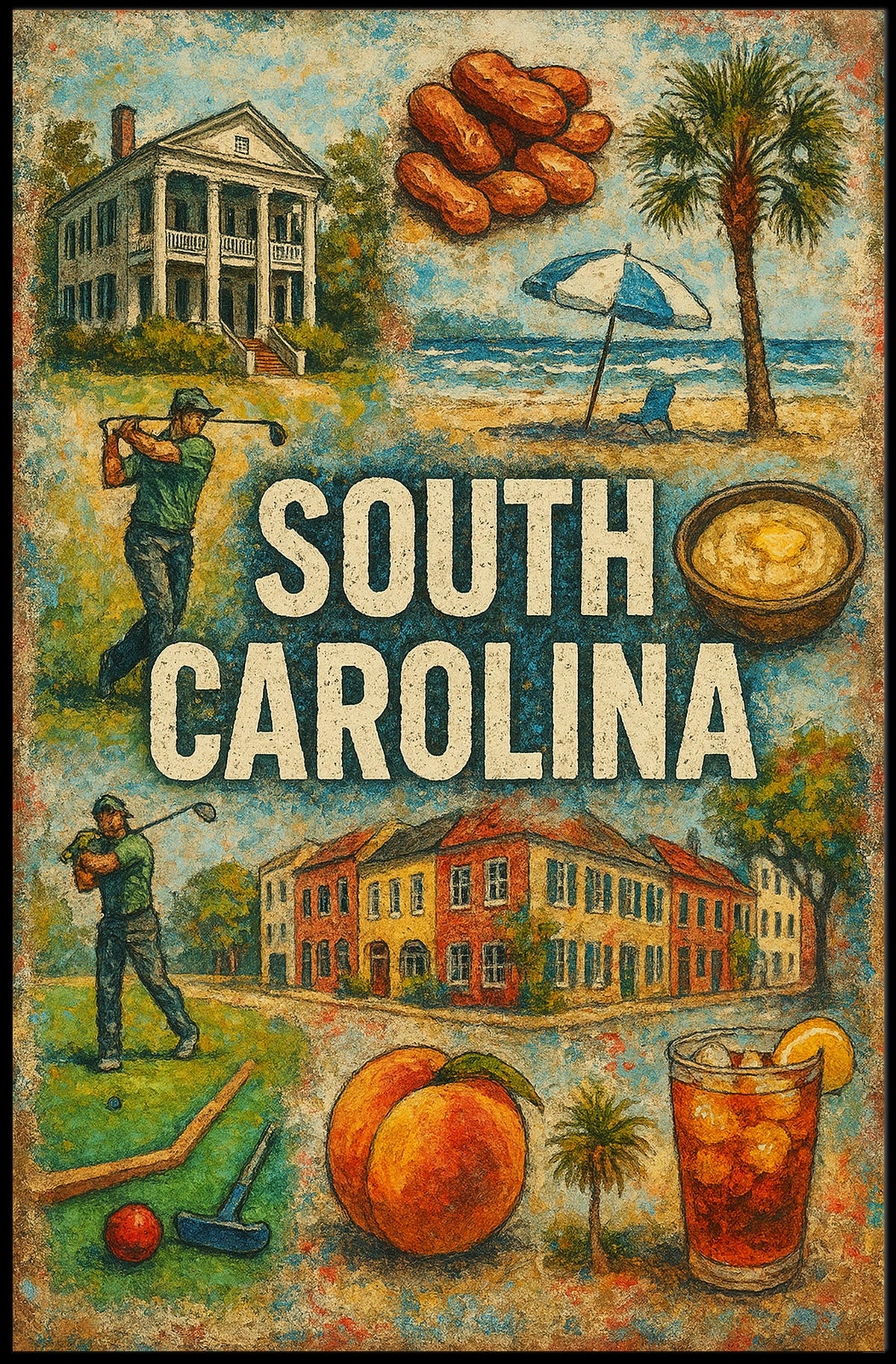 South Carolina Highlights Poster