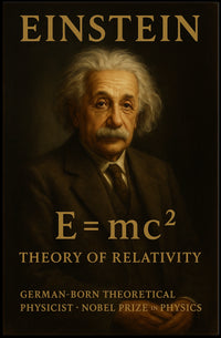 Albert Einstein Theory Of Relativity Poster