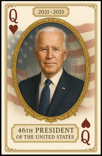 Portrait Of The 46th President Of The United States Poster