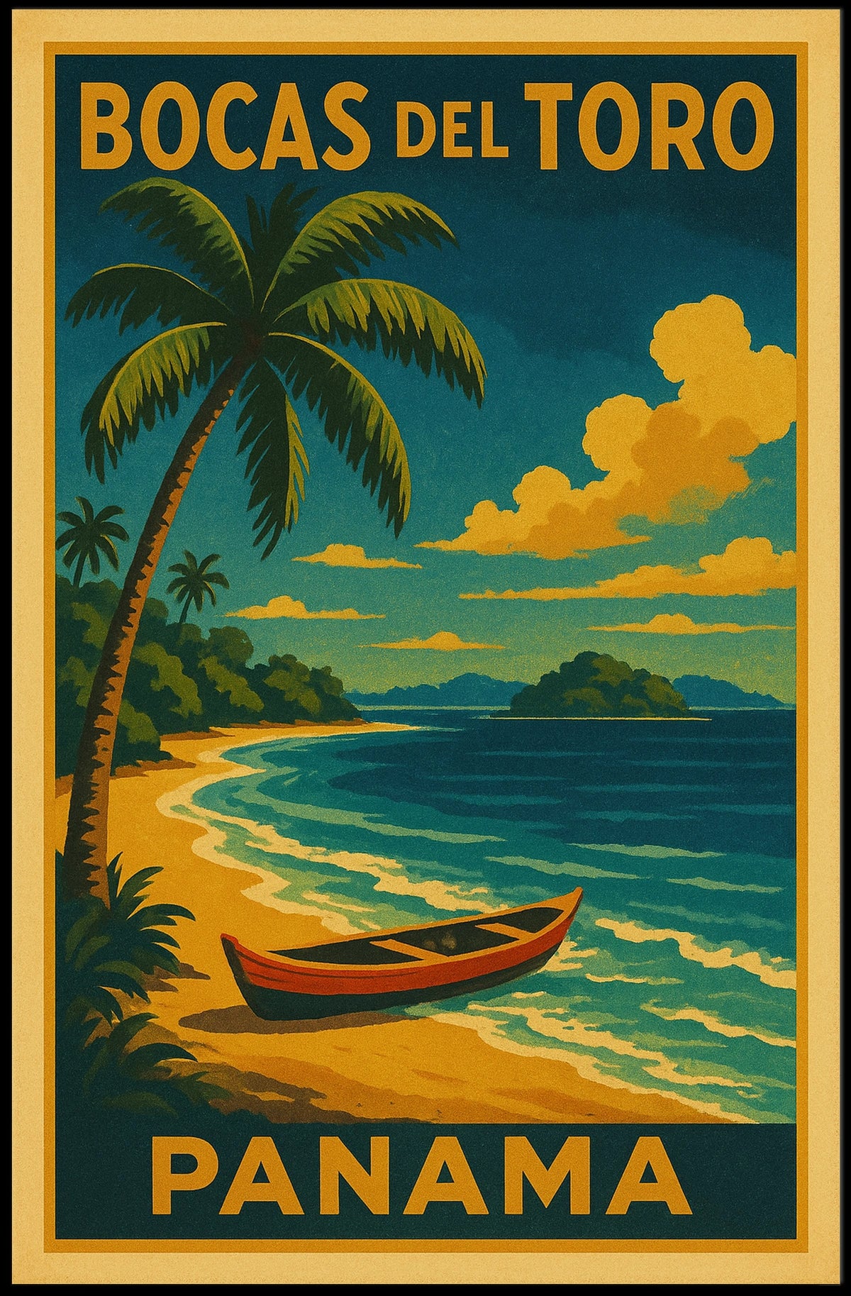 Bocas del Toro Panama Poster