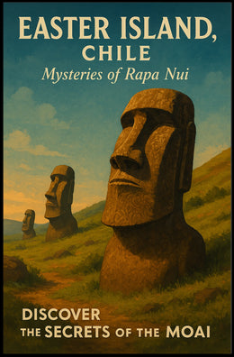 Discover the Mysteries of Easter Island Poster