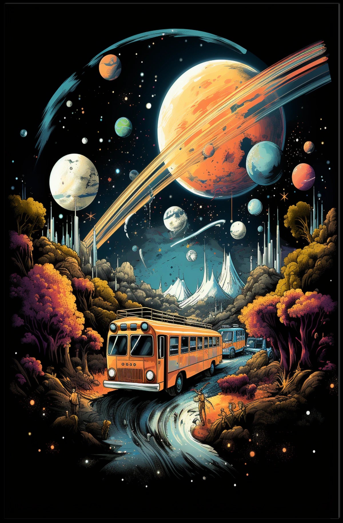 Cosmic Journey Poster