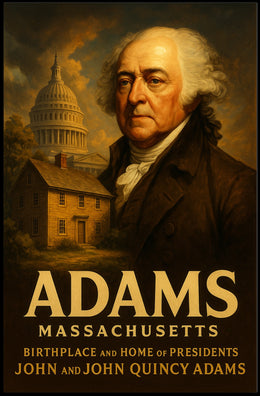 John And John Quincy Adams Poster