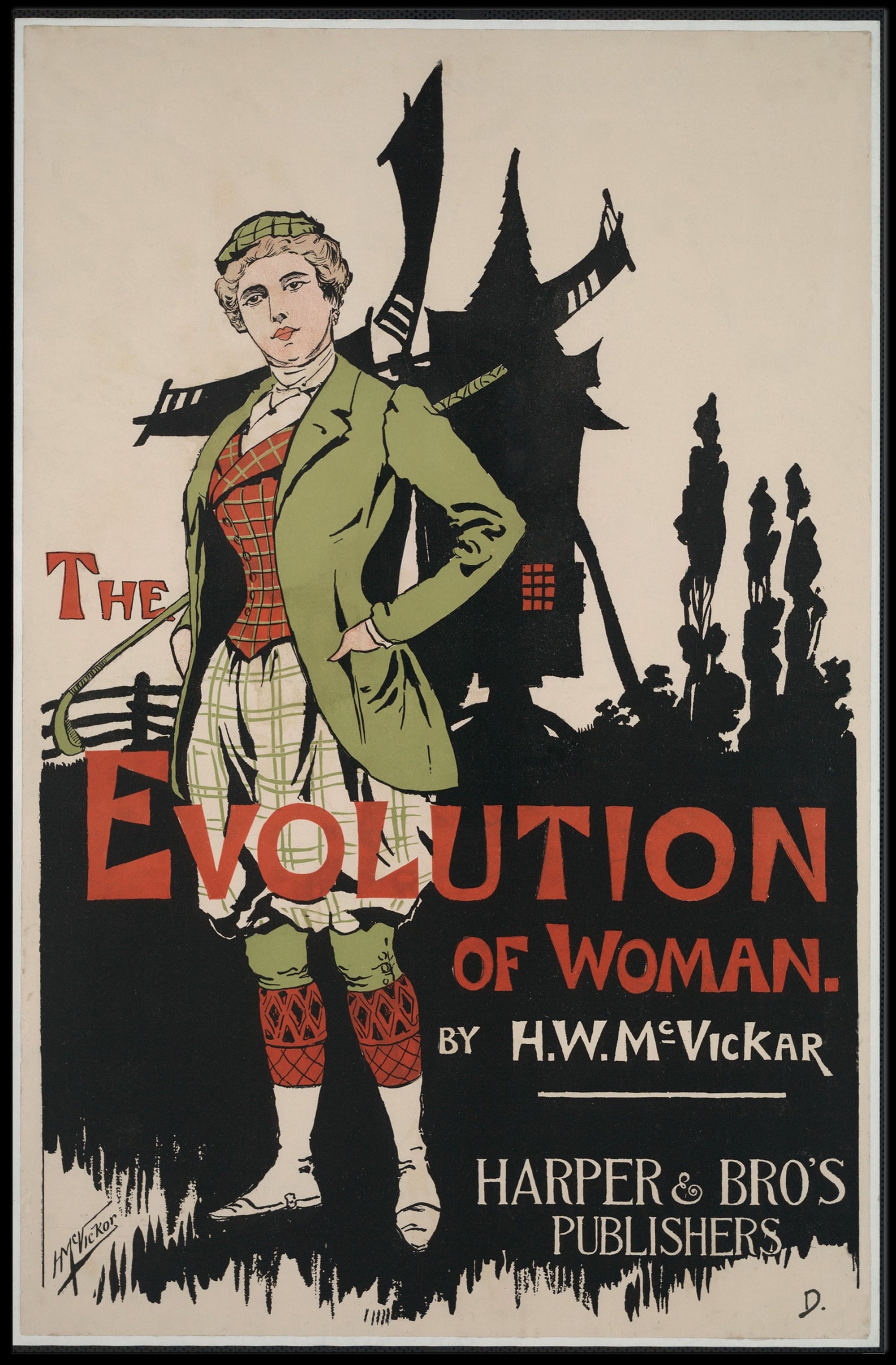 Evolution Of Woman Art Print Poster Vintage Decor