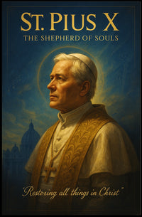St. Pius X The Shepherd of Souls Poster